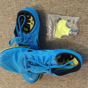 NIKE Zoom XC Photo Blue Black Volt Cross Country Spikes Shoes NEW Women's Sz 8.5